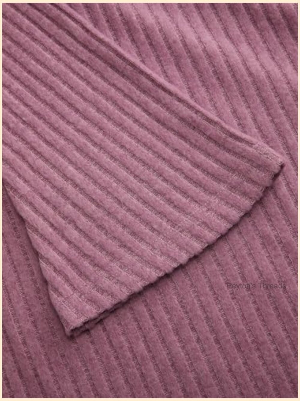 Off Shoulder Knit Midi Dress with Tie Sleeve Details - Picture 4 of 5